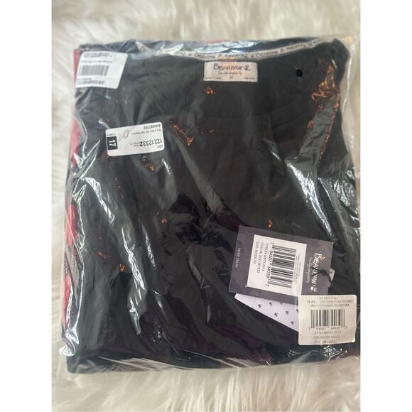 BEARPAW 2 PIECE medium plaid holiday Christmas PAJAMA plaid SLEEPWEAR SET - Picture 4 of 9